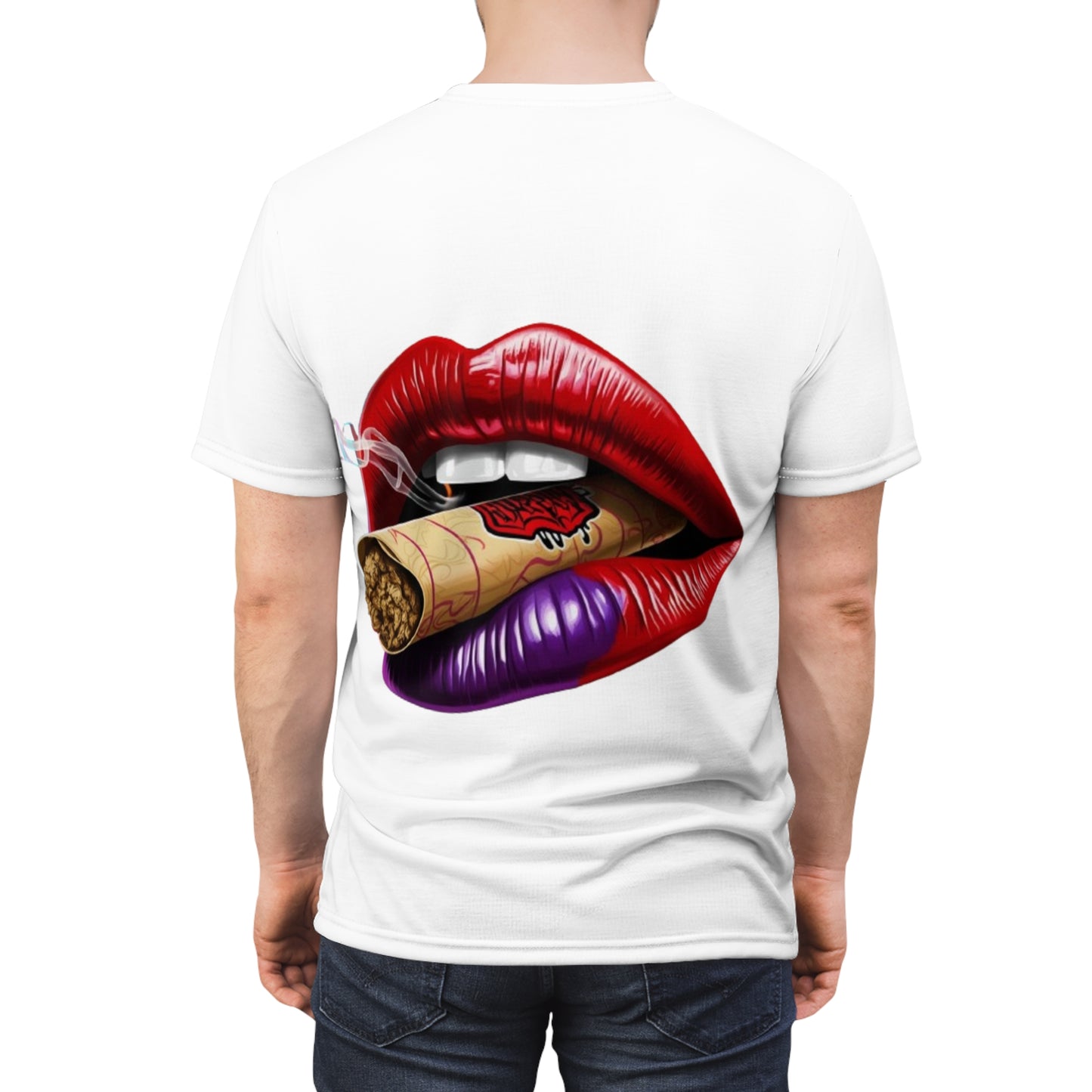 Smoking lips Cut & Sew Tee