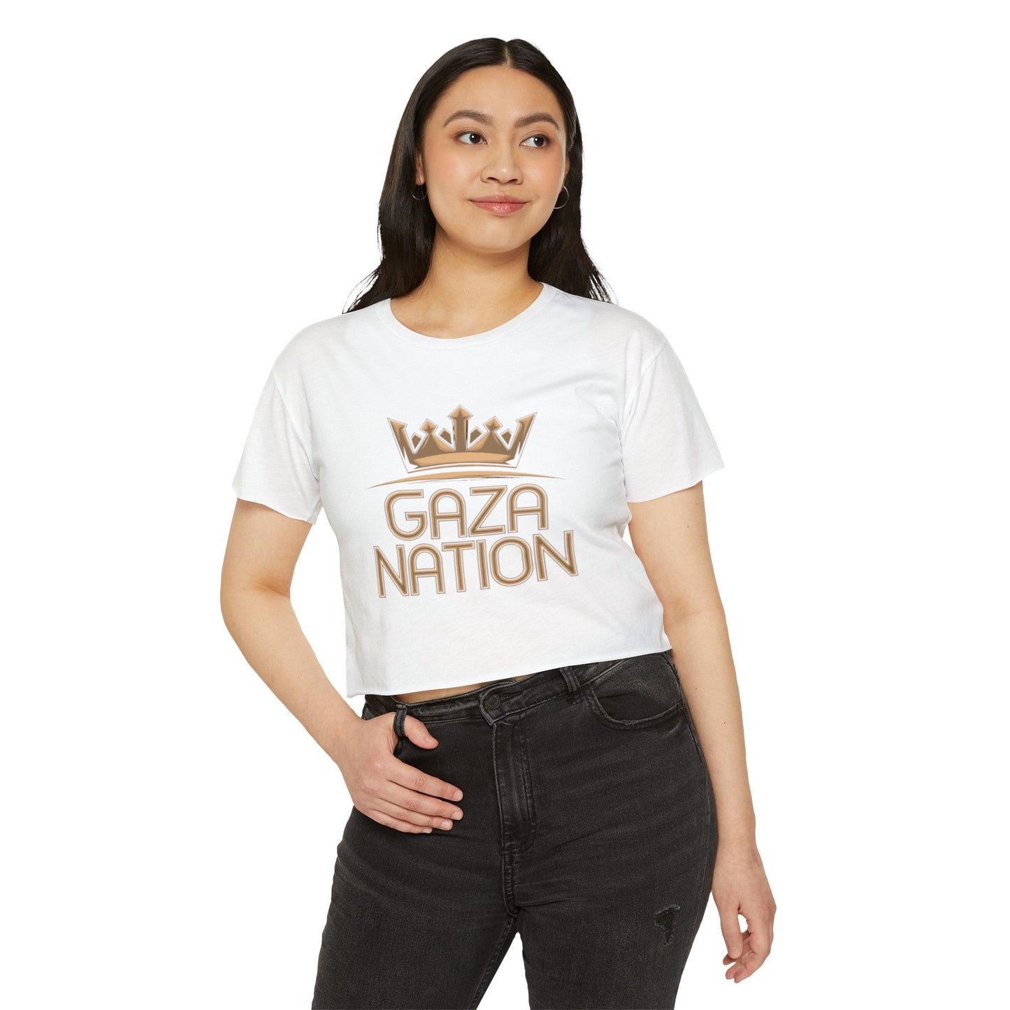 Gaza Nation 1 Festival Crop Top
