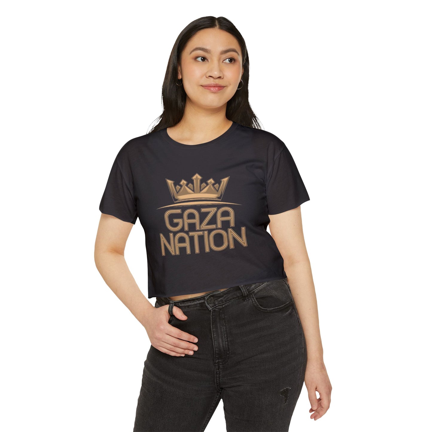 Gaza Nation 1 Festival Crop Top