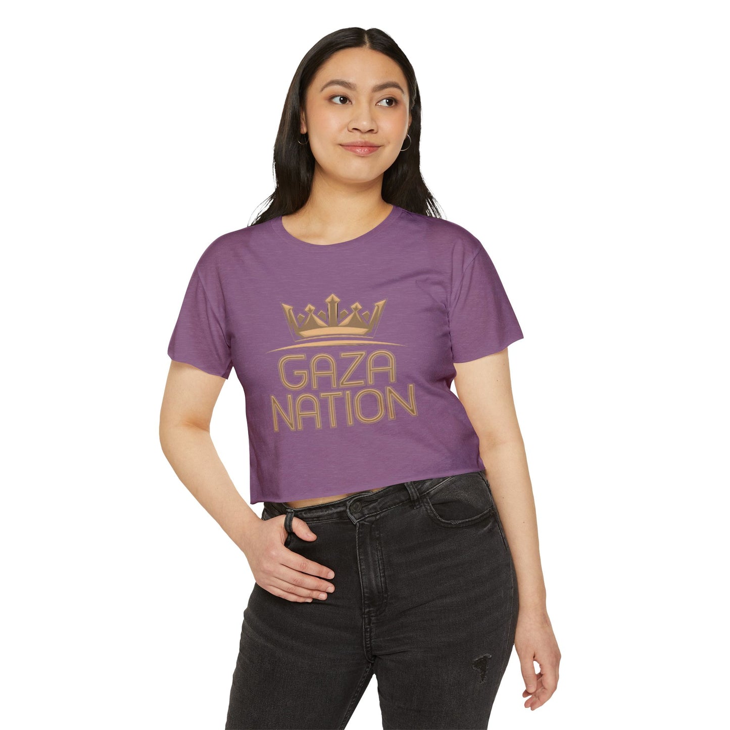 Gaza Nation 1 Festival Crop Top